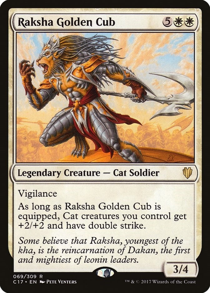 Image for Raksha Golden Cub (69) [Commander 2017]