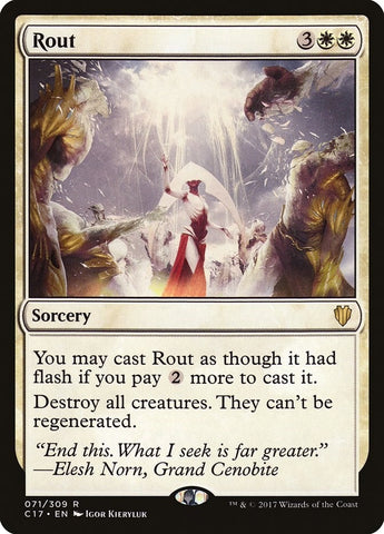 Image for Rout (71) [Commander 2017]