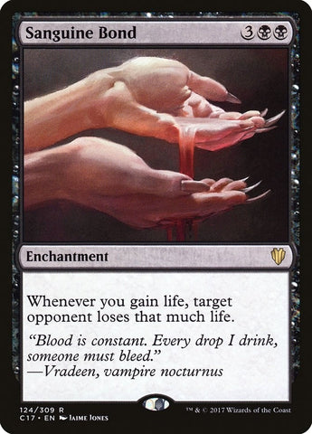 Image for Sanguine Bond (124) [Commander 2017]