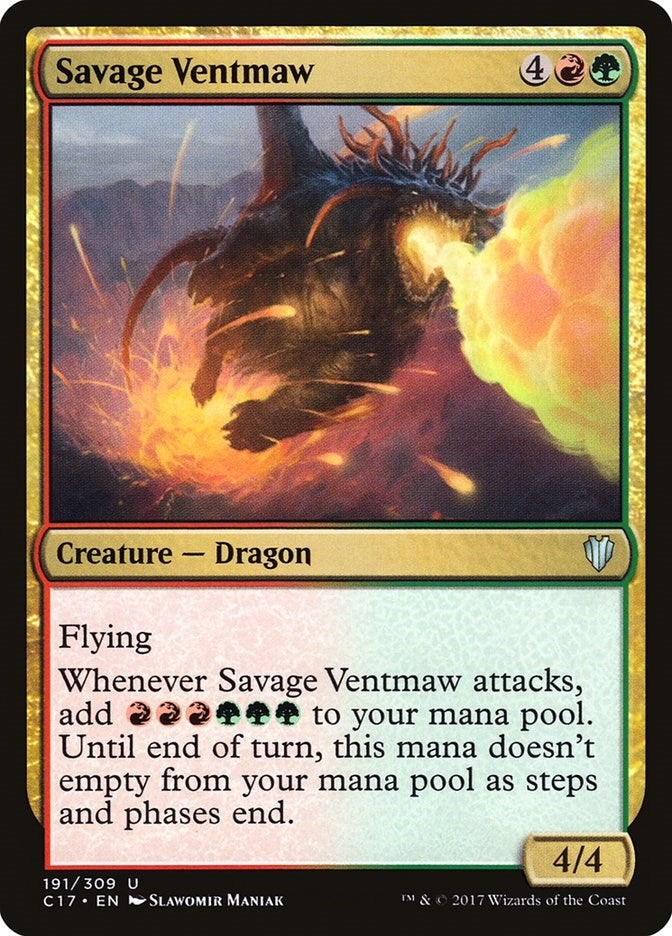 Image for Savage Ventmaw (191) [Commander 2017]