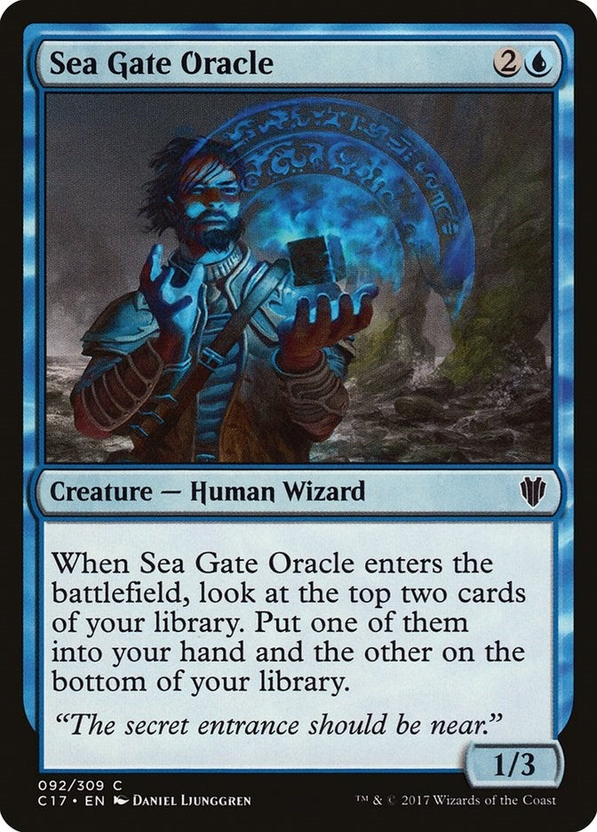 Image for Sea Gate Oracle (92) [Commander 2017]