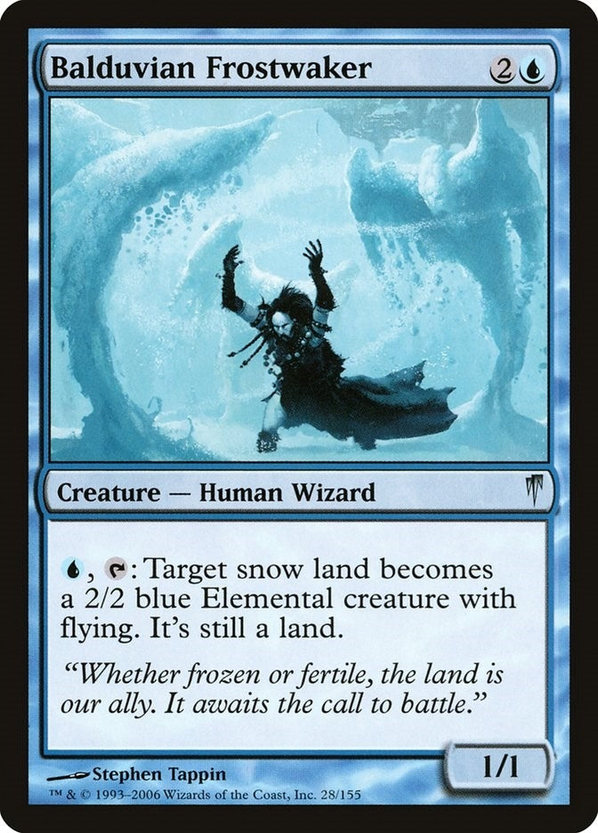 Image for Balduvian Frostwaker (28) [Coldsnap]