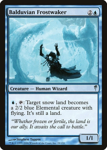 Image for Balduvian Frostwaker (28) [Coldsnap]