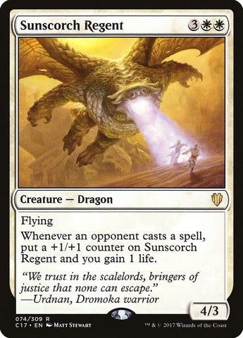 Image for Sunscorch Regent (74) [Commander 2017]