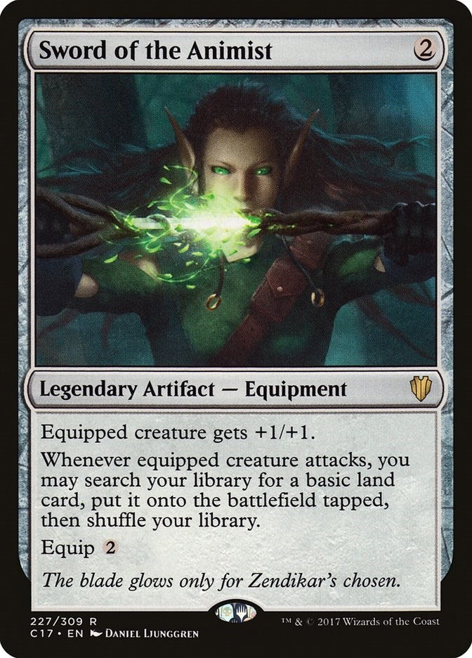 Image for Sword of the Animist (227) [Commander 2017]