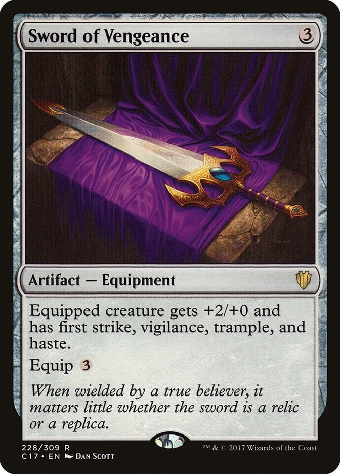Image for Sword of Vengeance (228) [Commander 2017]