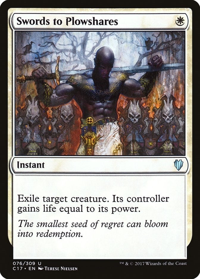 Image for Swords to Plowshares (76) [Commander 2017]