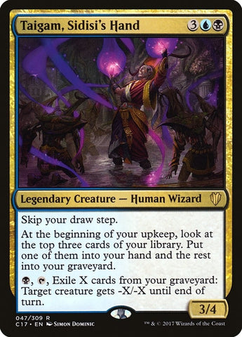 Image for Taigam, Sidisi's Hand (47) [Commander 2017]
