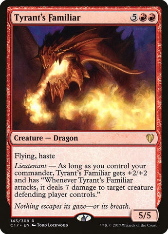 Image for Tyrant's Familiar (143) [Commander 2017]