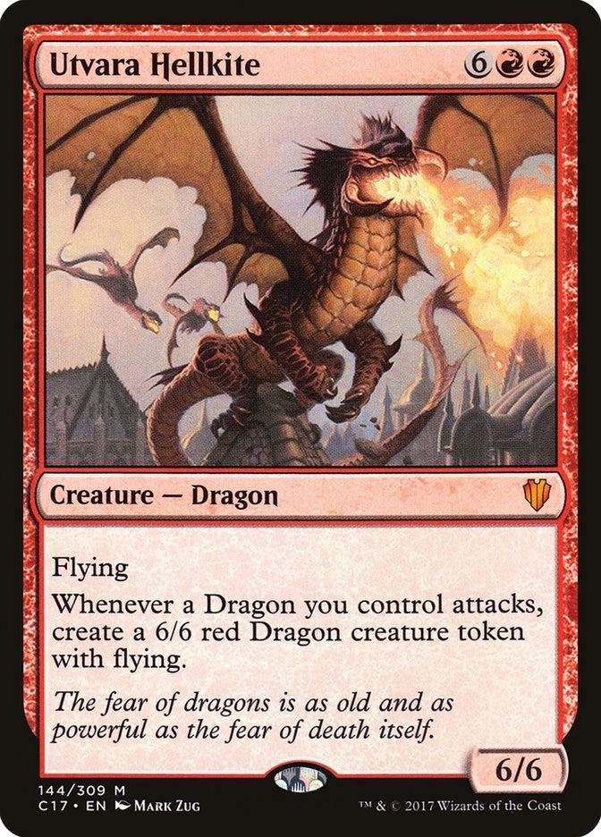 Image for Utvara Hellkite (144) [Commander 2017]
