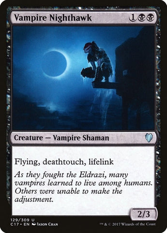Image for Vampire Nighthawk (129) [Commander 2017]