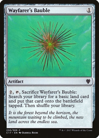 Image for Wayfarer's Bauble (230) [Commander 2017]