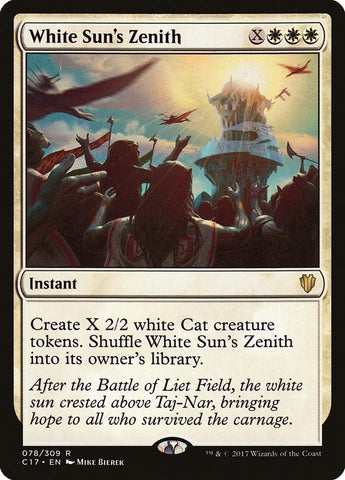 Image for White Sun's Zenith (78) [Commander 2017]