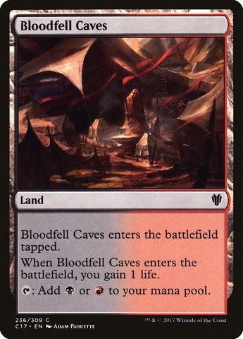 Image for Bloodfell Caves (236) [Commander 2017]