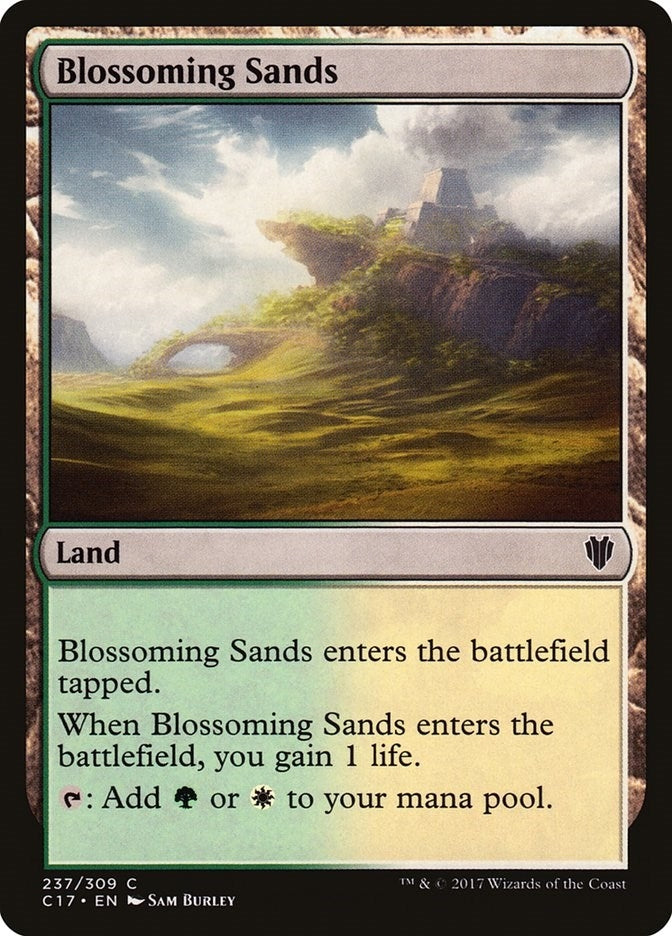 Image for Blossoming Sands (237) [Commander 2017]