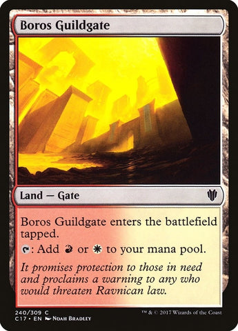 Image for Boros Guildgate (240) [Commander 2017]