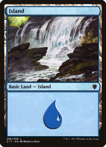 Image for Island (298) (298) [Commander 2017]