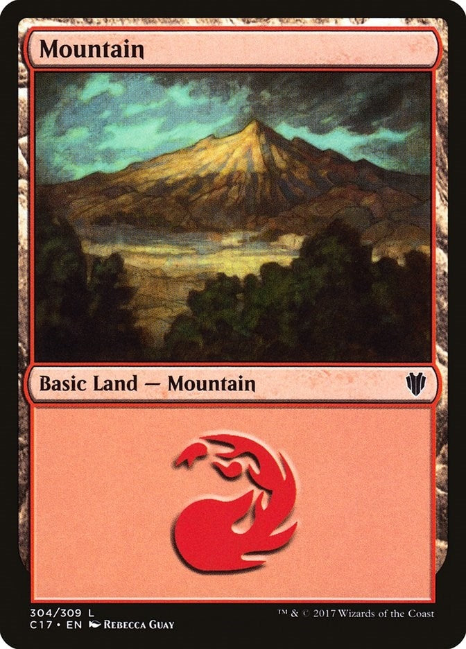 Image for Mountain (304) (304) [Commander 2017]