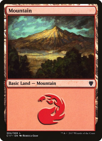Image for Mountain (304) (304) [Commander 2017]