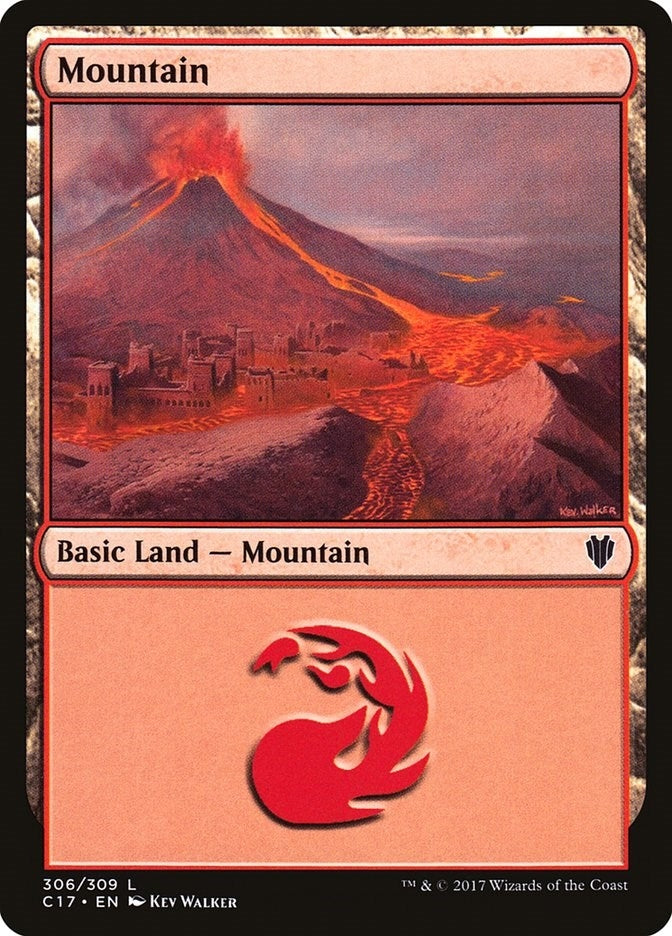 Image for Mountain (306) (306) [Commander 2017]