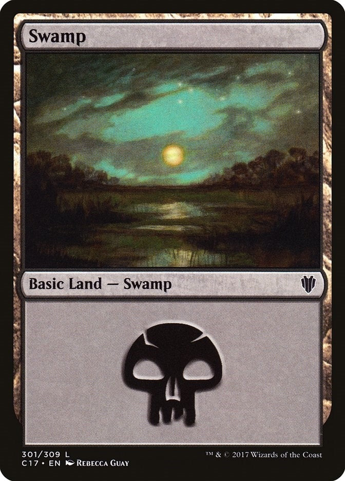 Image for Swamp (301) (301) [Commander 2017]