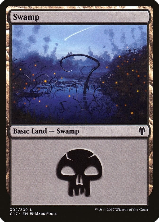 Image for Swamp (302) (302) [Commander 2017]