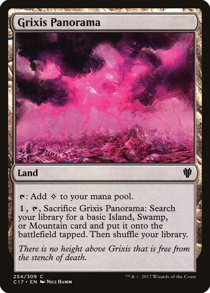 Image for Grixis Panorama (254) [Commander 2017]