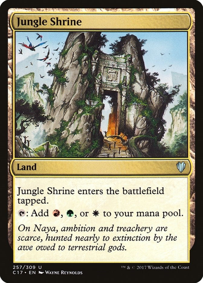 Image for Jungle Shrine (257) [Commander 2017]