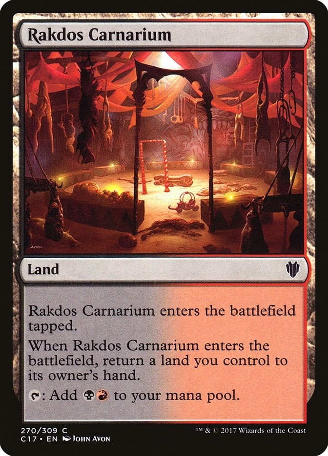 Image for Rakdos Carnarium (270) [Commander 2017]