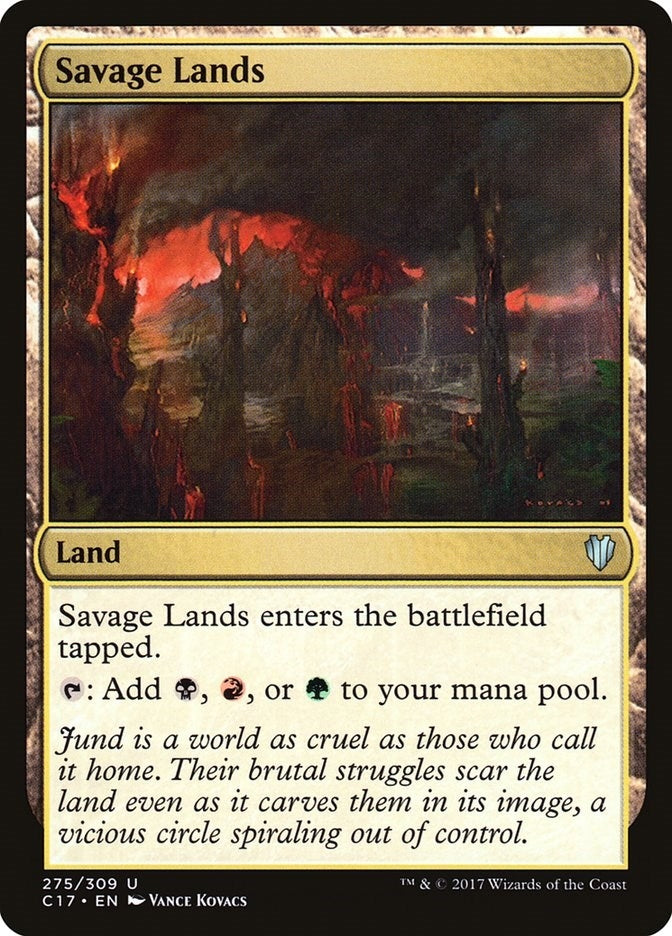 Image for Savage Lands (275) [Commander 2017]