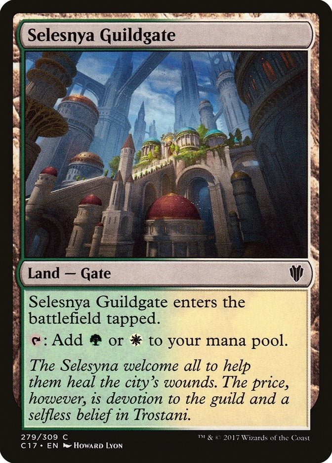 Image for Selesnya Guildgate (279) [Commander 2017]