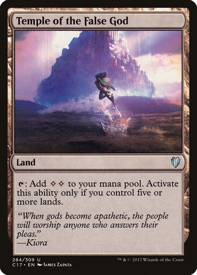 Image for Temple of the False God (284) [Commander 2017]