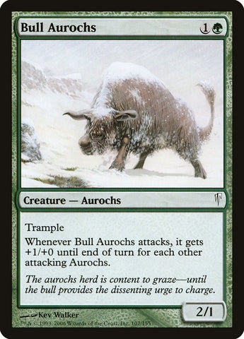 Image for Bull Aurochs (107) [Coldsnap]