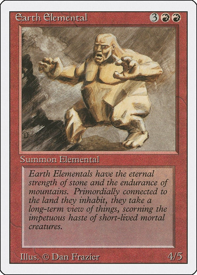 Image for Earth Elemental [Revised Edition]