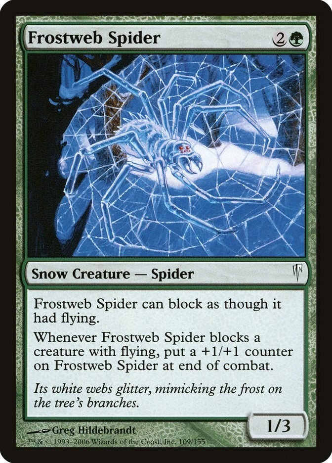 Image for Frostweb Spider (109) [Coldsnap]