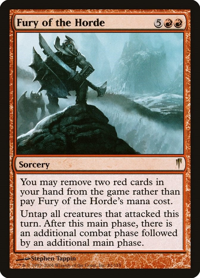 Image for Fury of the Horde (81) [Coldsnap]