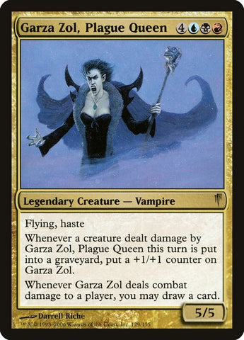 Image for Garza Zol, Plague Queen (129) [Coldsnap]