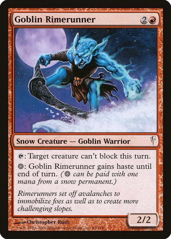 Image for Goblin Rimerunner (83) [Coldsnap]