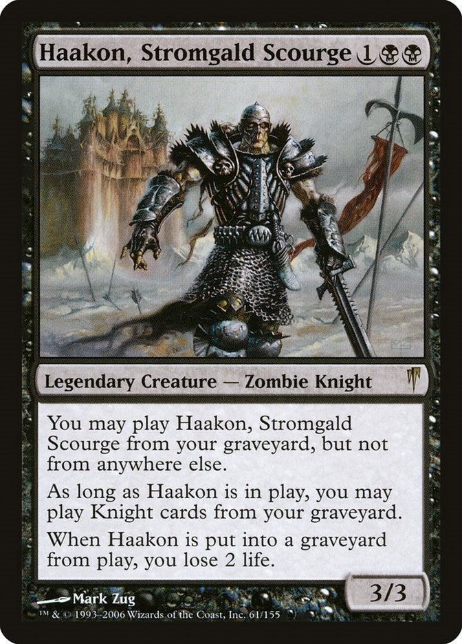 Image for Haakon, Stromgald Scourge (61) [Coldsnap]