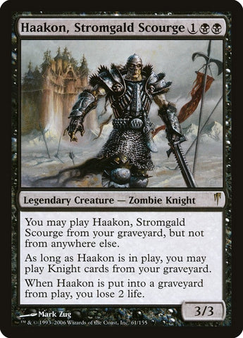 Image for Haakon, Stromgald Scourge (61) [Coldsnap]
