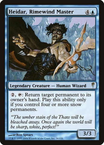Image for Heidar, Rimewind Master (36) [Coldsnap]