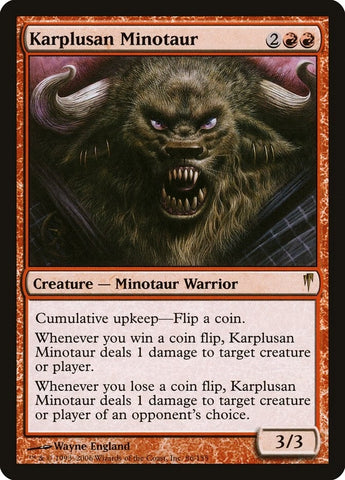 Image for Karplusan Minotaur (86) [Coldsnap]