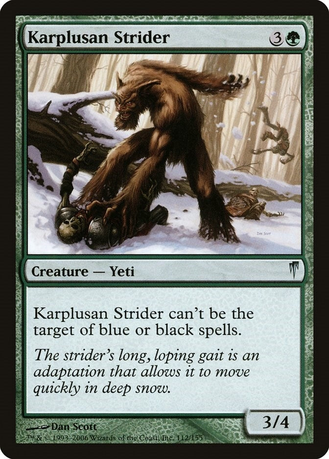Image for Karplusan Strider (112) [Coldsnap]