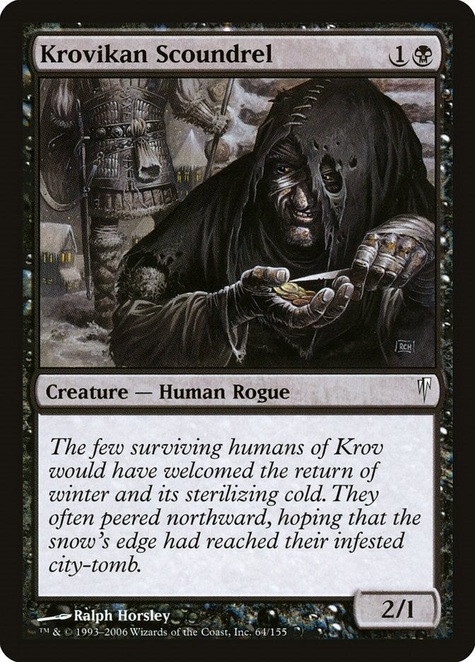 Image for Krovikan Scoundrel (64) [Coldsnap]