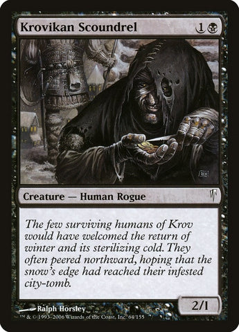 Image for Krovikan Scoundrel (64) [Coldsnap]