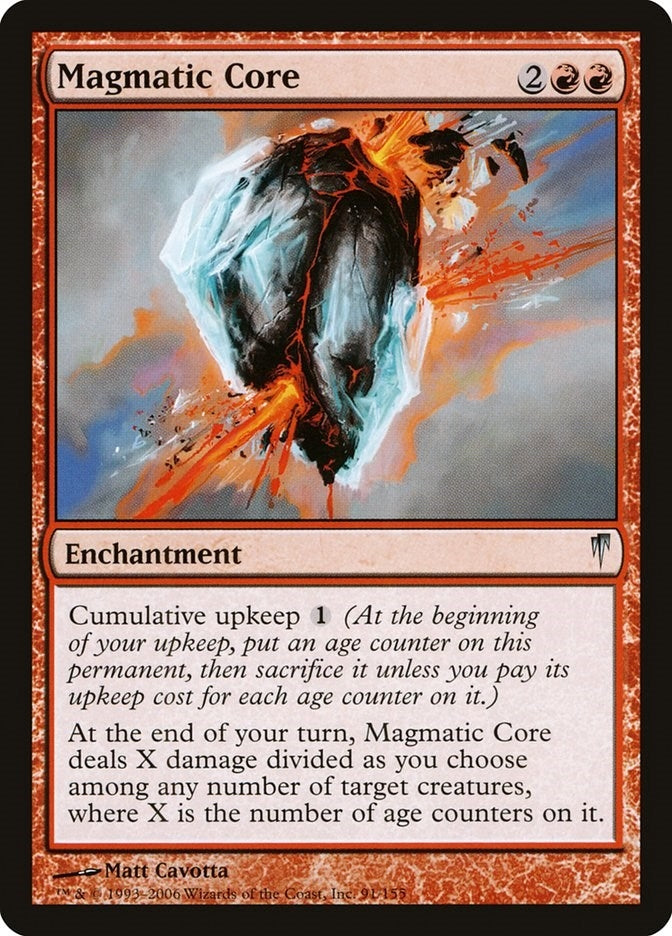 Image for Magmatic Core (91) [Coldsnap]