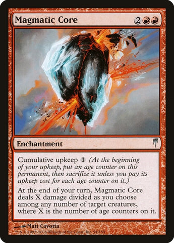 Image for Magmatic Core (91) [Coldsnap]