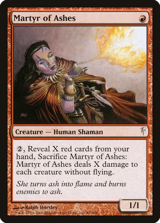 Image for Martyr of Ashes (92) [Coldsnap]