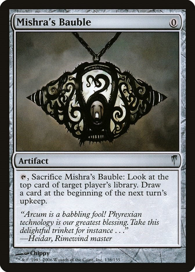 Image for Mishra's Bauble (138) [Coldsnap]