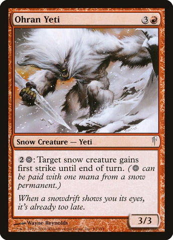 Image for Ohran Yeti (93) [Coldsnap]